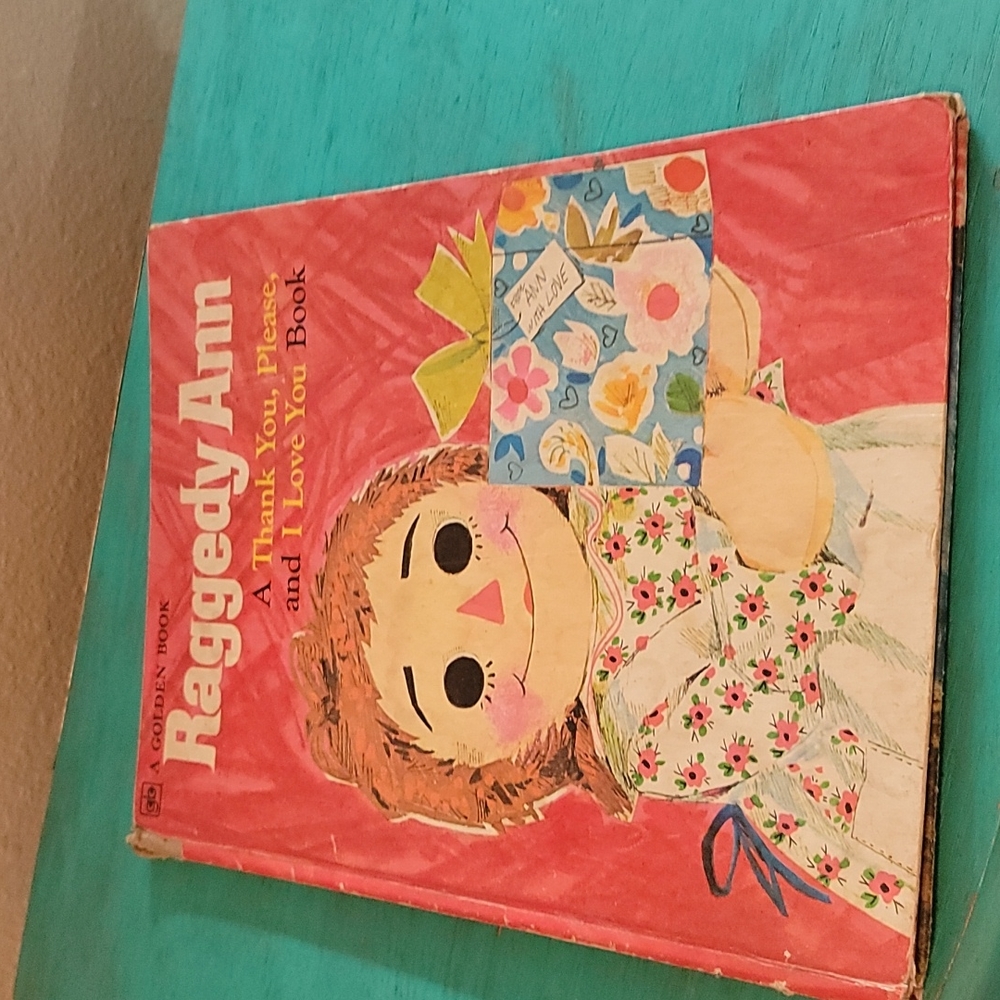 Vintage Raggedy Ann Book